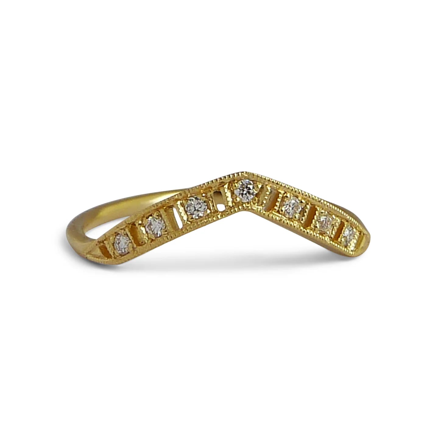 Cassat Low Point Ring