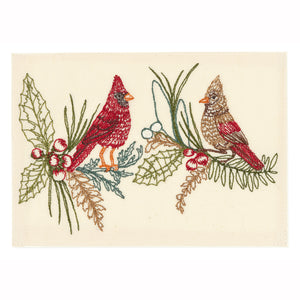 Christmas Cardinals - Card