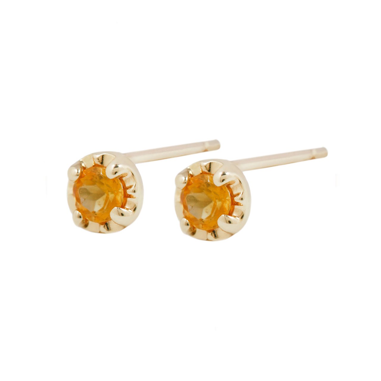 Birthstone Prong Studs