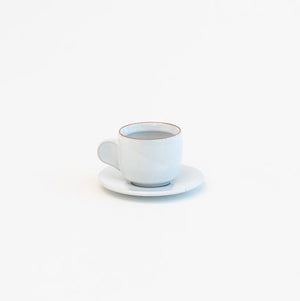Espresso Cup + Saucer Set (Straw)