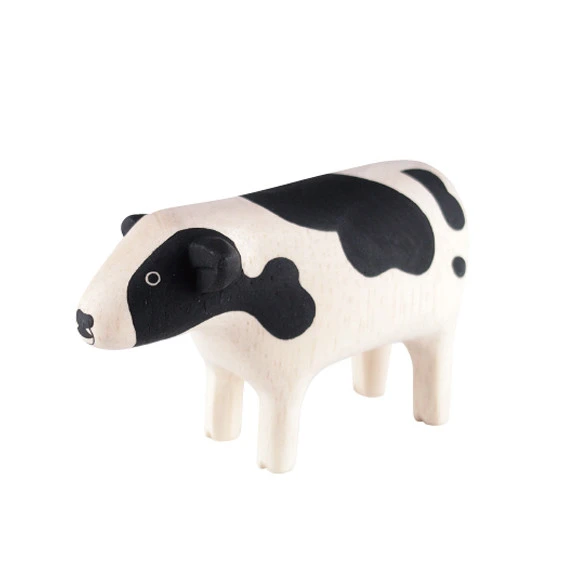 Tiny Wooden Cow