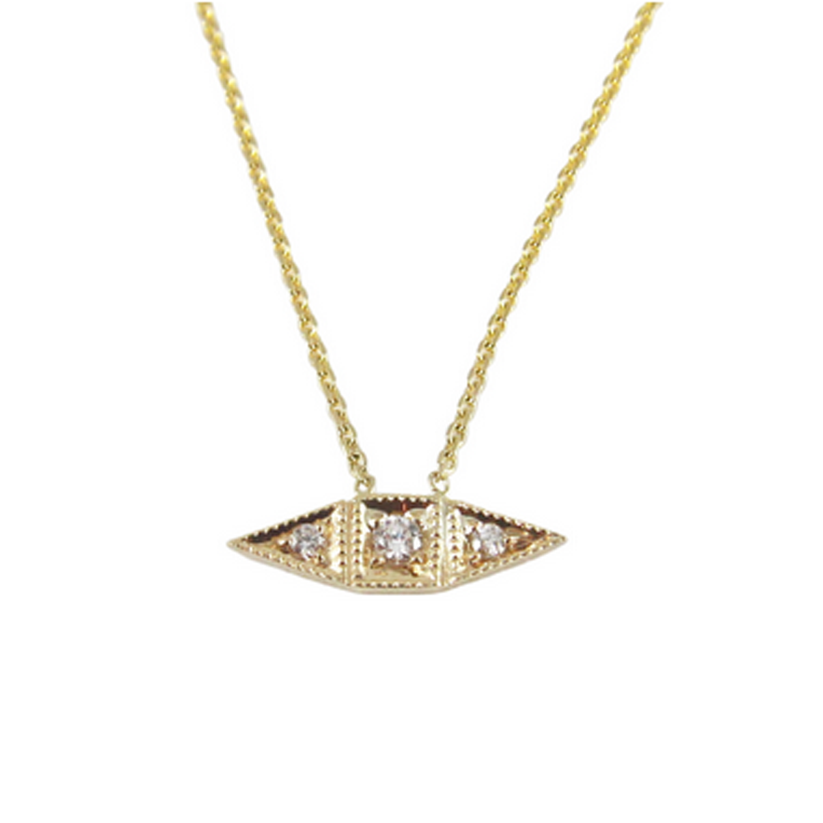 14K Deco Point Necklace - KESTREL