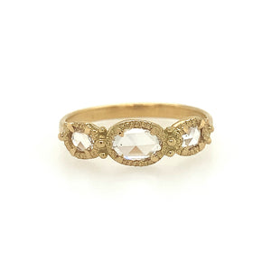 18k Dew Garland Diamond Ring