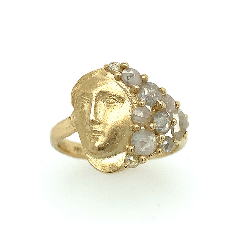 Diamond Veil Sybil Ring