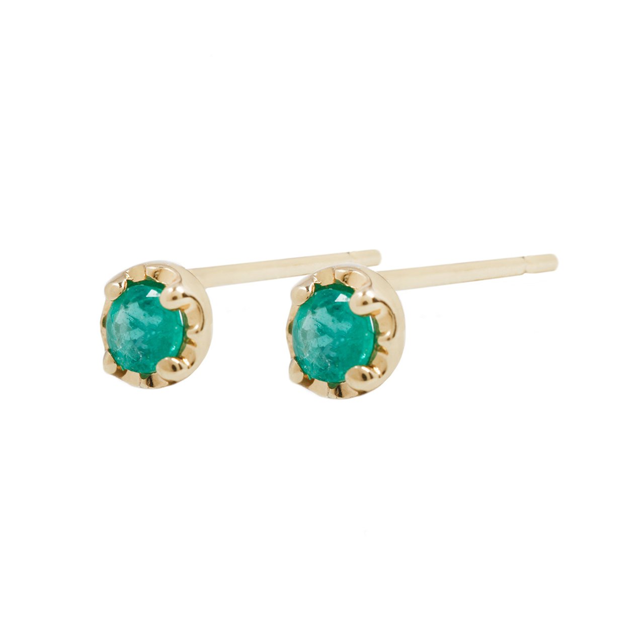 Birthstone Prong Studs
