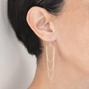 Keyhole Cascade Earrings