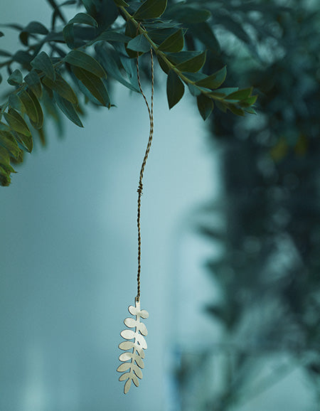 Brass Fern Ornament