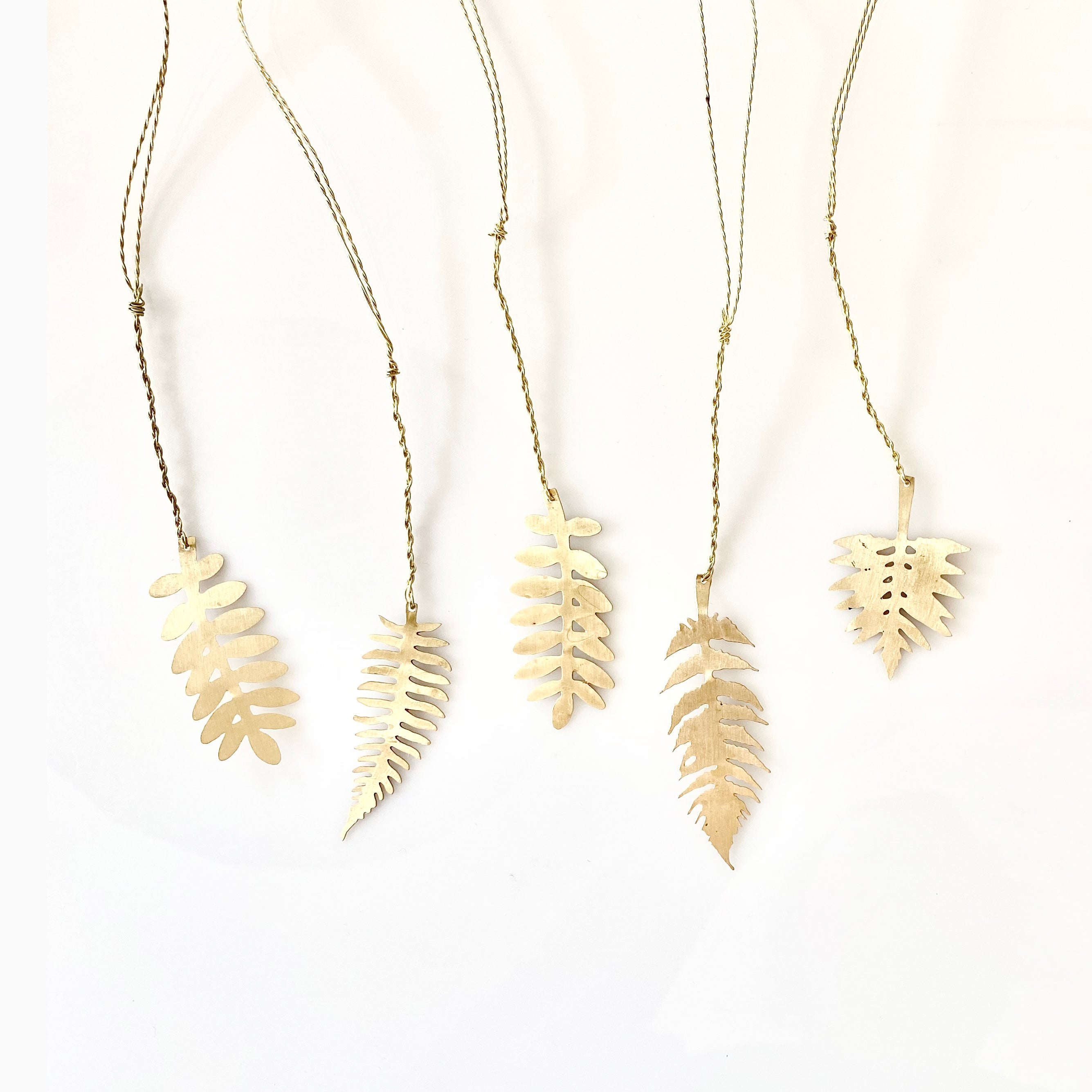 Brass Fern Ornament