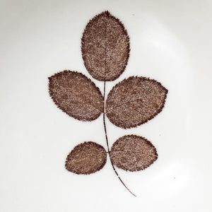 Porcelain Rose Leaf Dish - KESTREL
