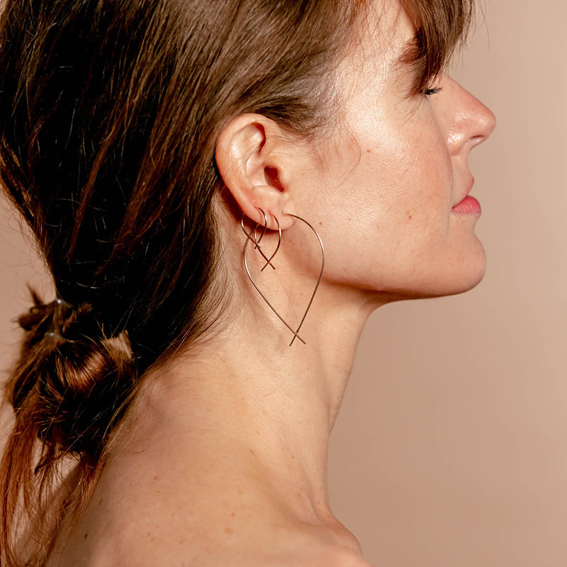 Fail Gold Filled Fish Earrings