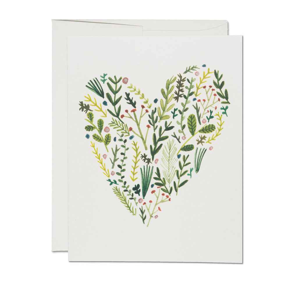 Floral Heart Card