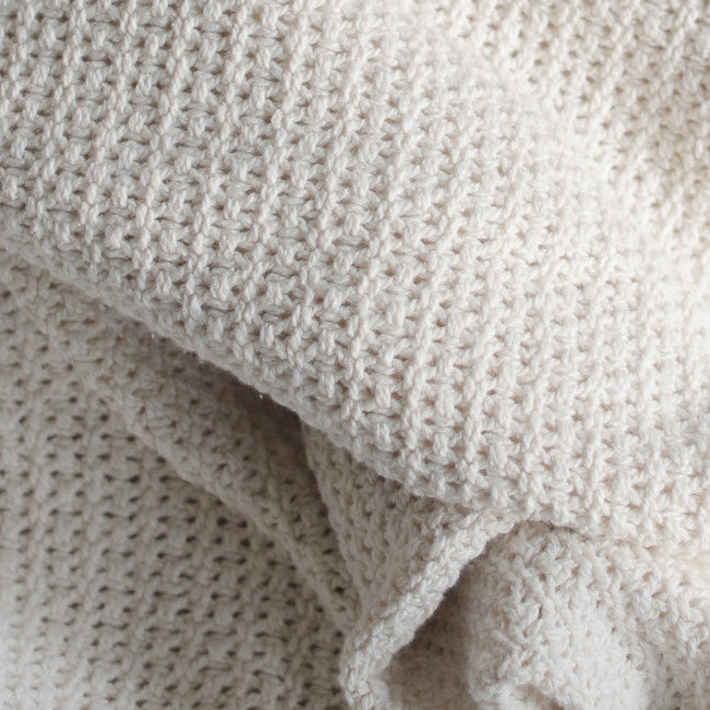 Organic Cotton Baby Blanket - KESTREL