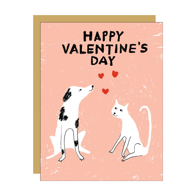 Fur Valentine's Day Card