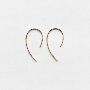 Gold Fill Rounded Hook Earrings