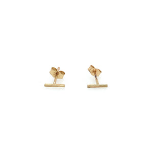 14K Spruce Needle Studs