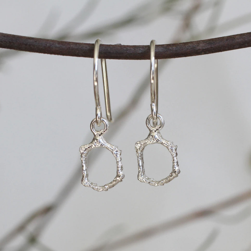 Honeycomb Dangle Earrings