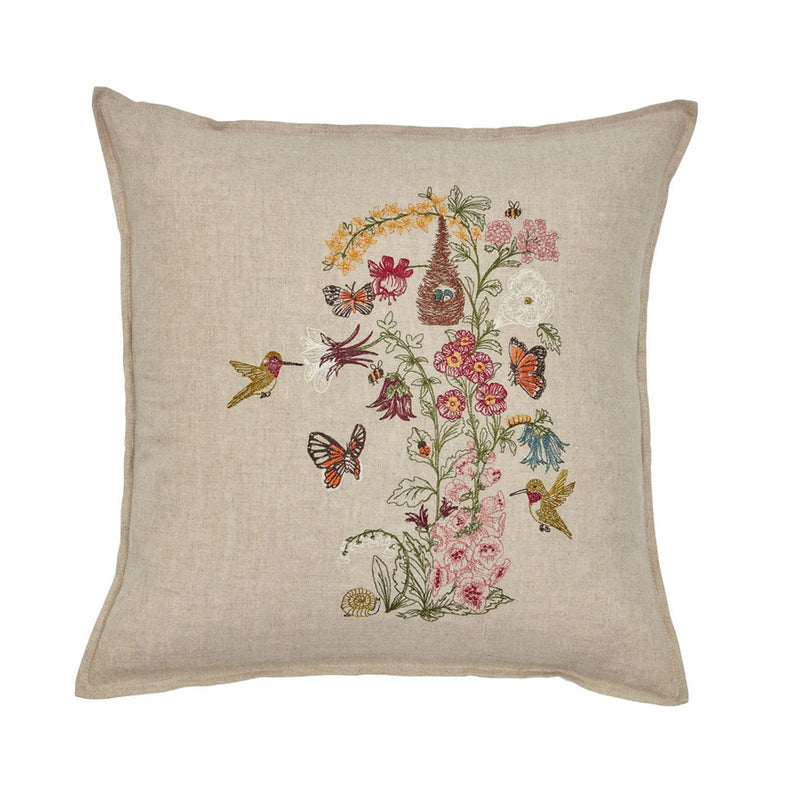 Hummingbird Vine Pillow