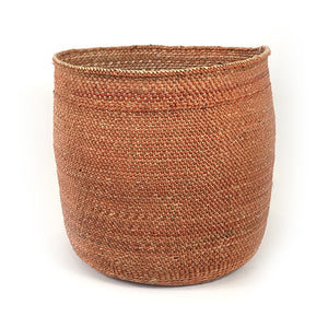 Iringa Basket - Solid Rust