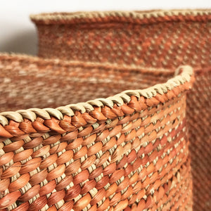 Iringa Basket - Solid Rust