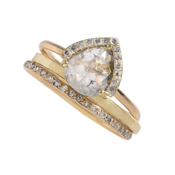 Pave Diamond Band - KESTREL