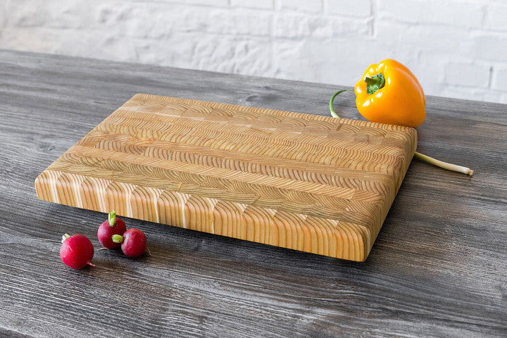 Larch Wood Cutting Board - Large