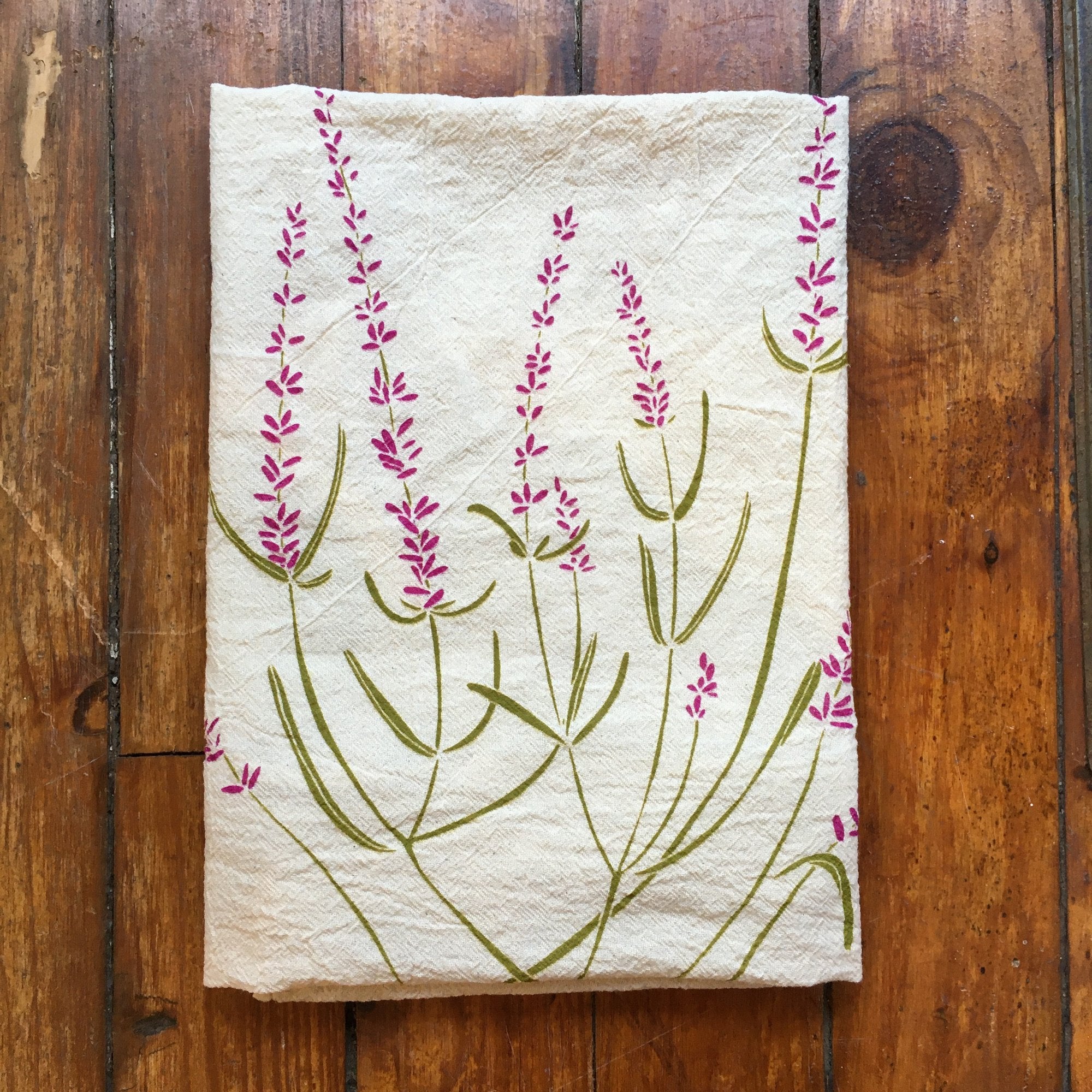 Lavender Tea Towel