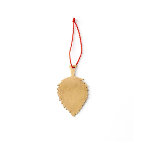 Brass Leaf Ornament
