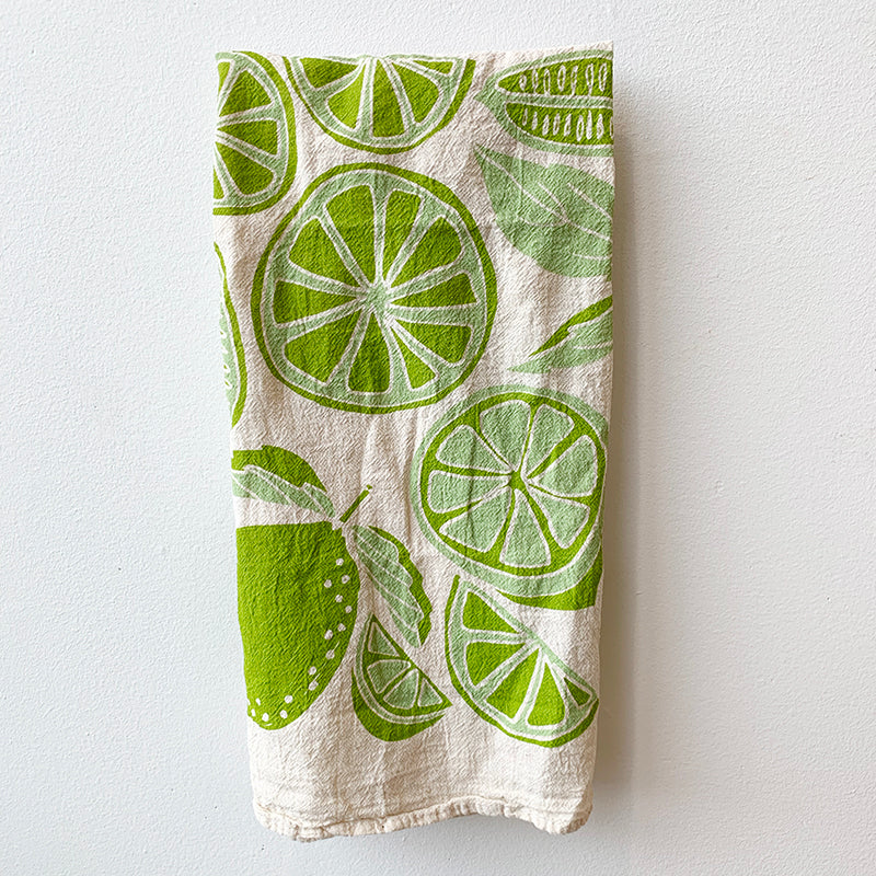 Limes Tea Towel