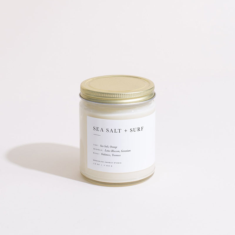 Sea Salt + Surf Jar Candle