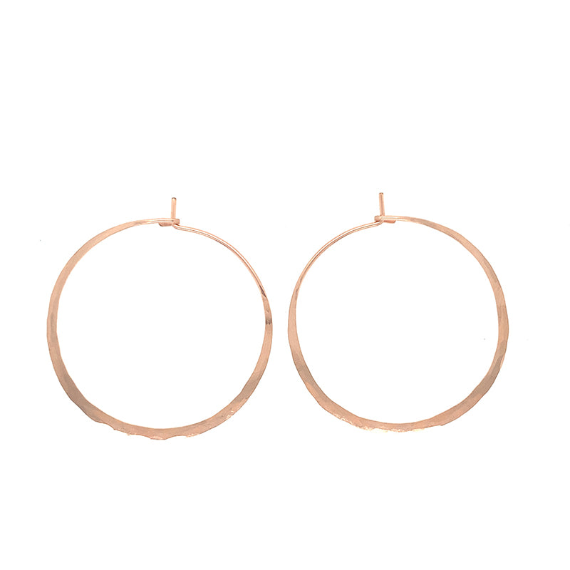 Mazzo Hoop - 14k Rose Gold Filled