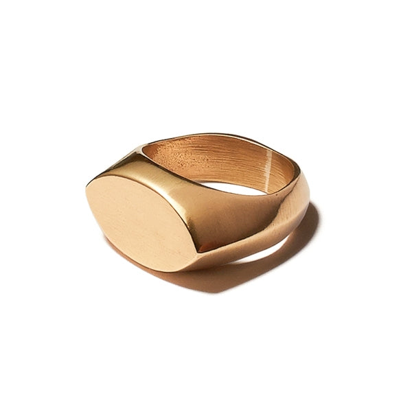 Brass Miro I Ring (Wide)