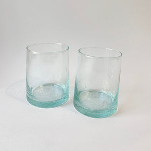 Tapered Moroccan Glasses - Clear