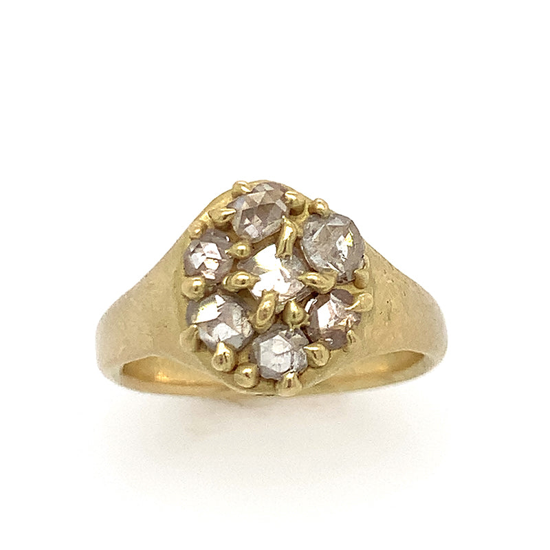 Mosaic of Mirrors Signet Ring