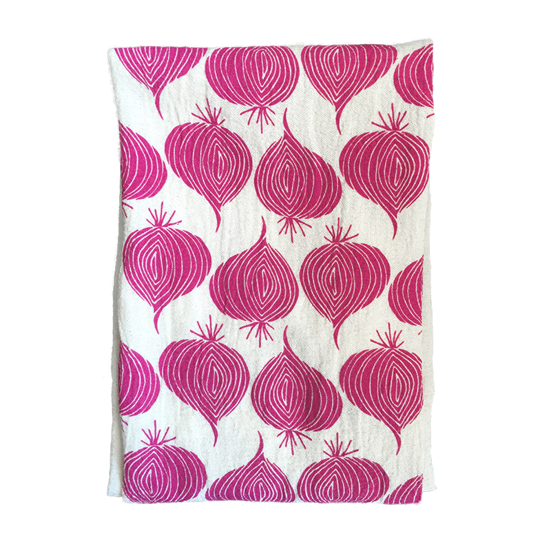 Onions Tea Towel