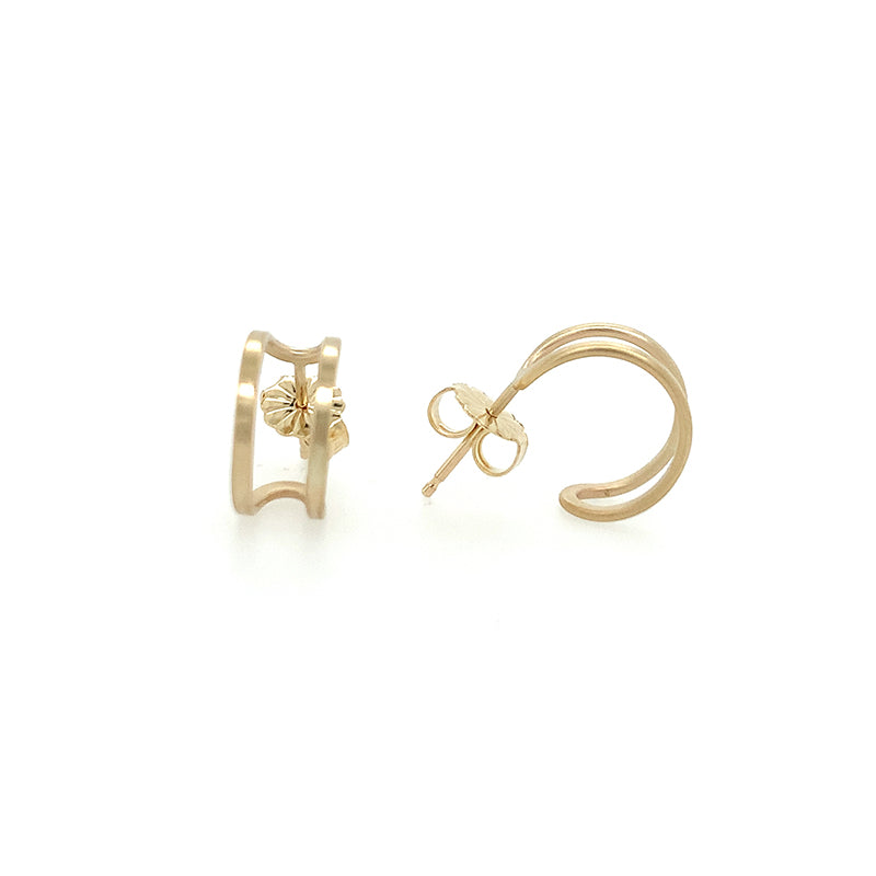 Ovalong Cuff Earrings