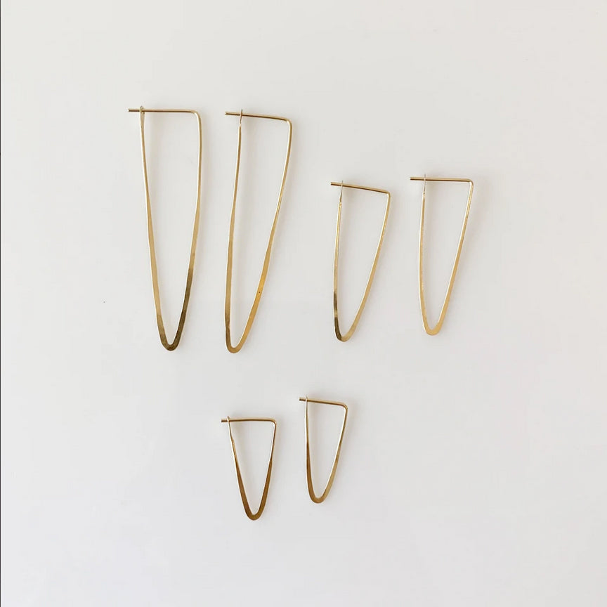 Satomi Peak Gold-Filled Hoop