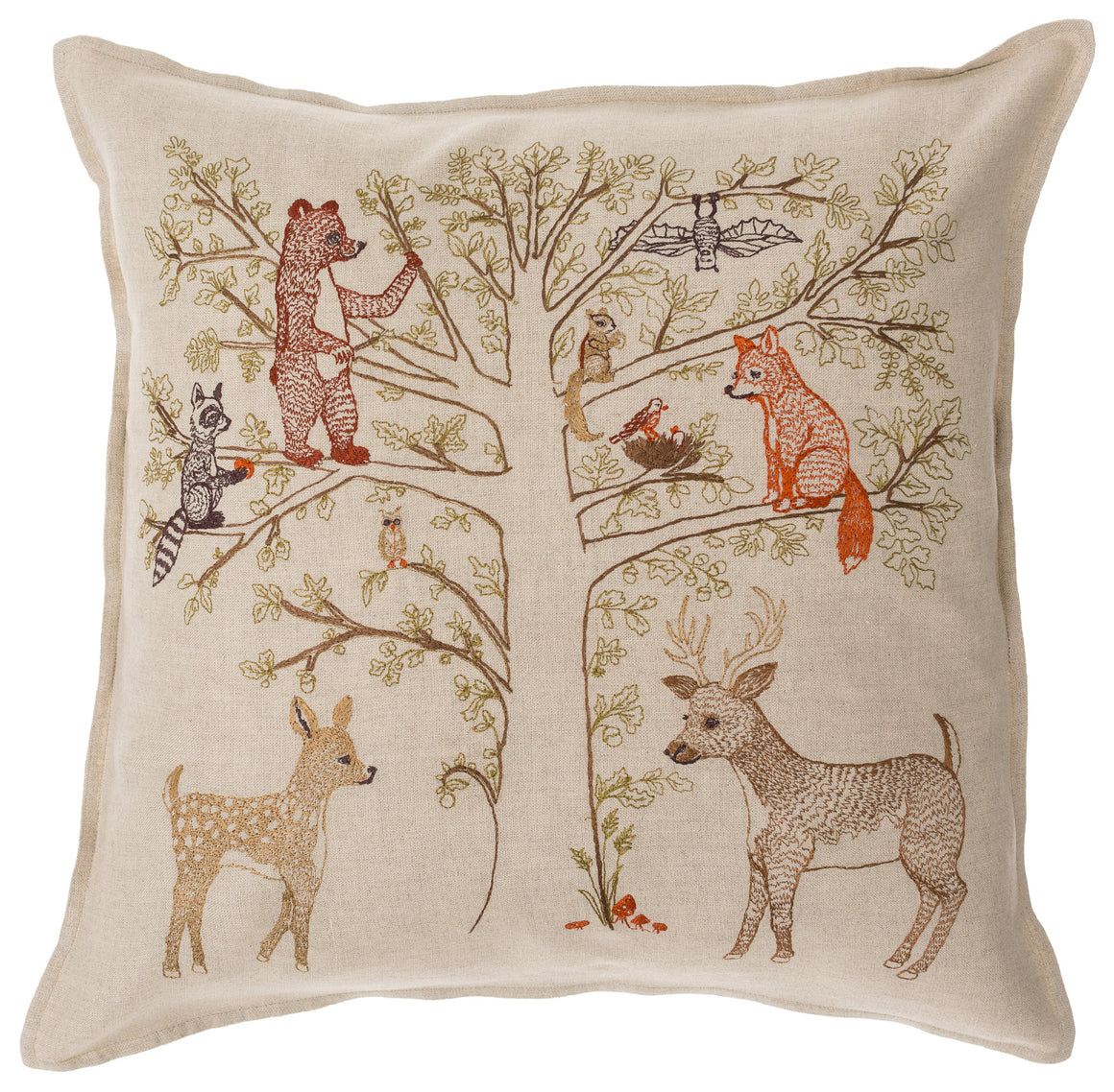 Woodland Living Tree Pillow - KESTREL