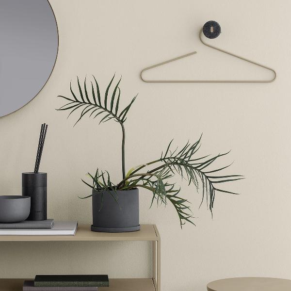 5.5" Porcelain Herb Planter - White