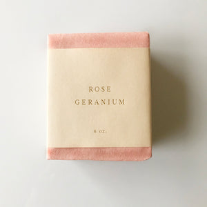 Rose Geranium Bar Soap - KESTREL