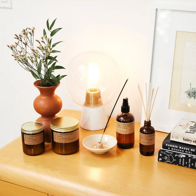 Large Concentrated Candle - Sandalwood Rose
