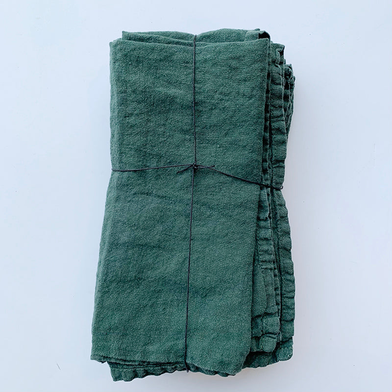Simple Linen Napkins - Set of 4
