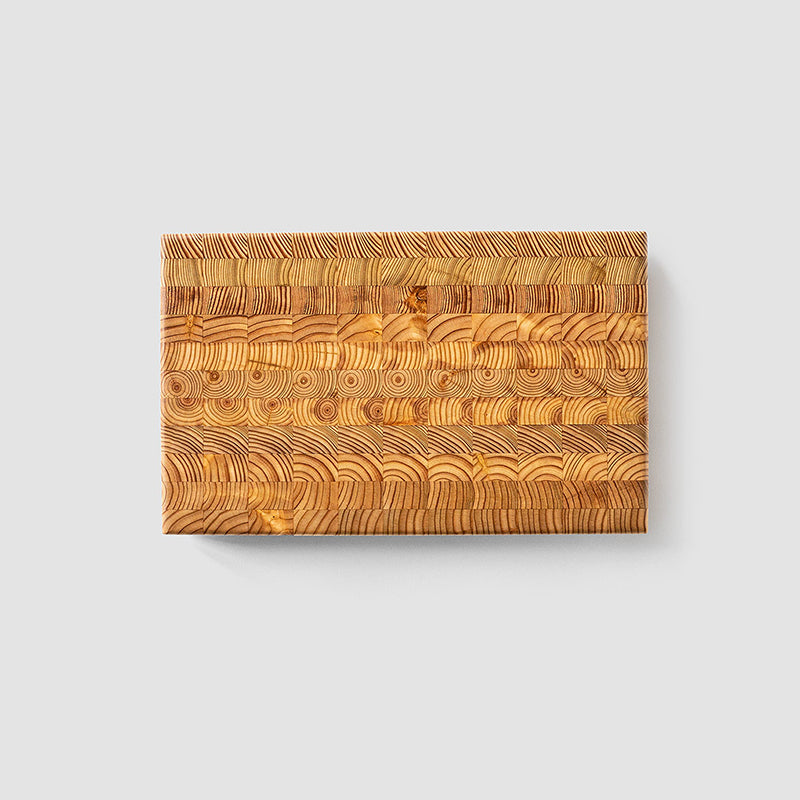 Larch Wood Cutting Board - One Hander