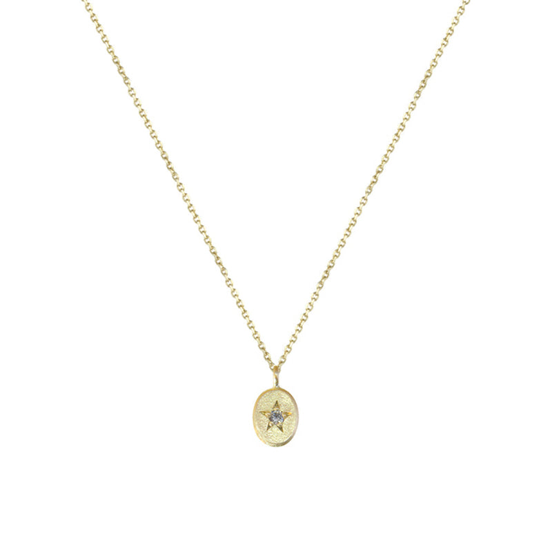 18k Starry Starry Night Pendant Necklace