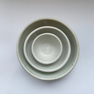 Ceramic Nesting Bowls (Straw)