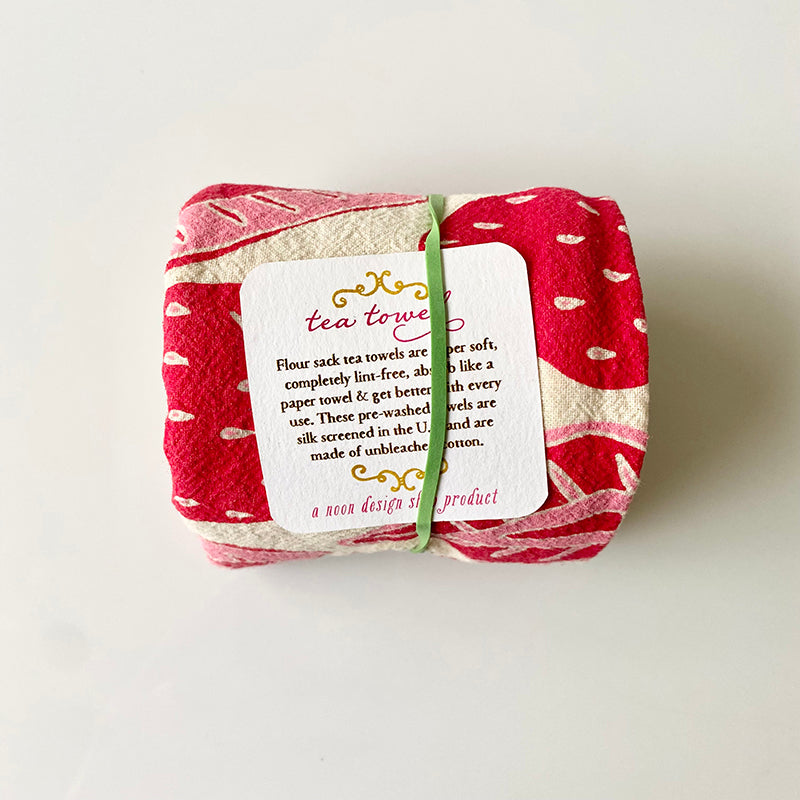 Strawberries Tea Towel