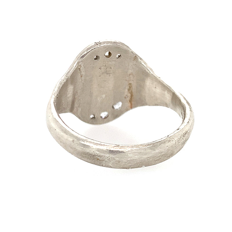 The Swan King Signet Ring