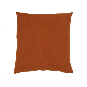 Simple Linen Pillow - Terracotta