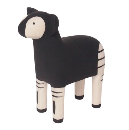 Tiny Wooden Okapi - KESTREL