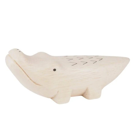 Tiny Wooden Alligator