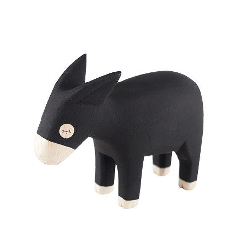 Tiny Wooden Donkey - KESTREL